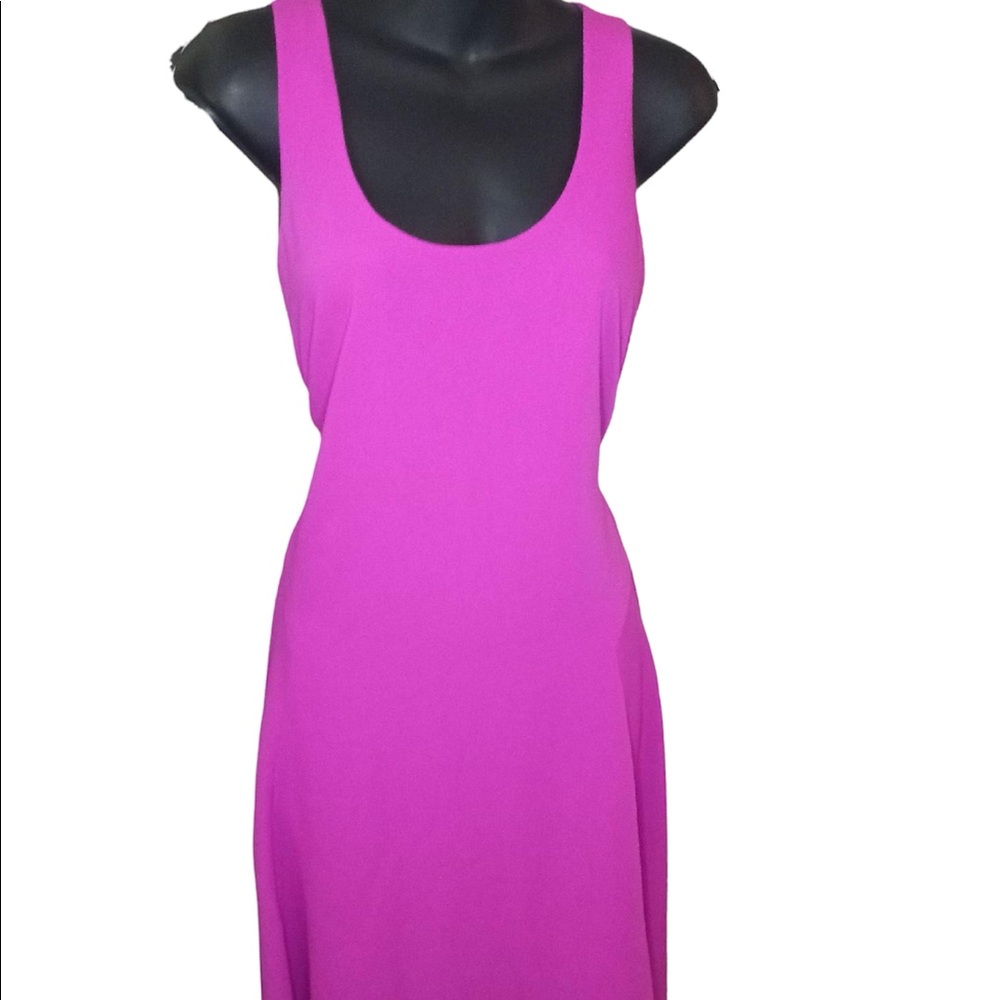 Ralph Lauren fuscia flowing dress